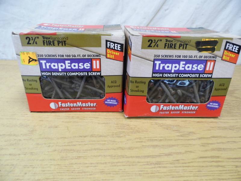 lot 7 image: 2 Boxes - Grip Tite Trap Ease II Fasteners