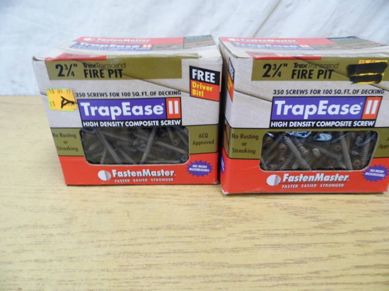 lot 8 image: 2 Boxes - Grip Tite Trap Ease II Fasteners