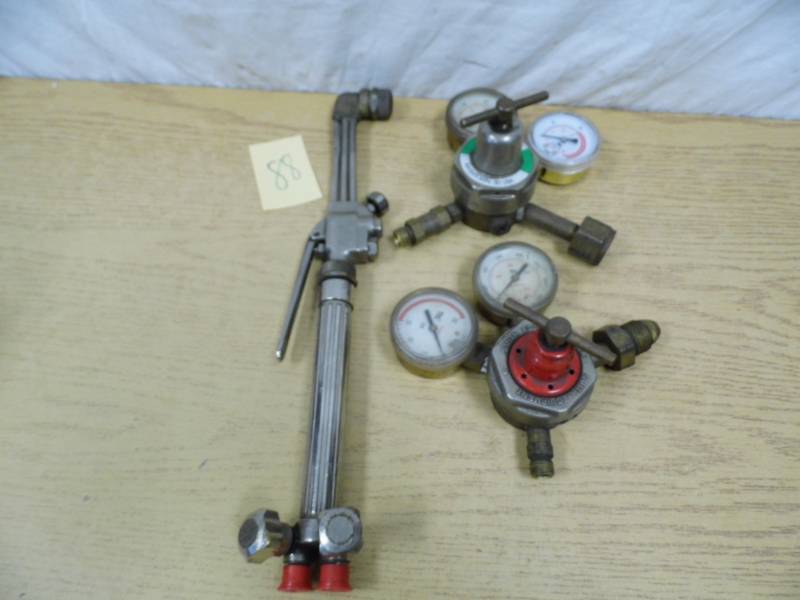 lot 88 image: Welding Torch - Gauges