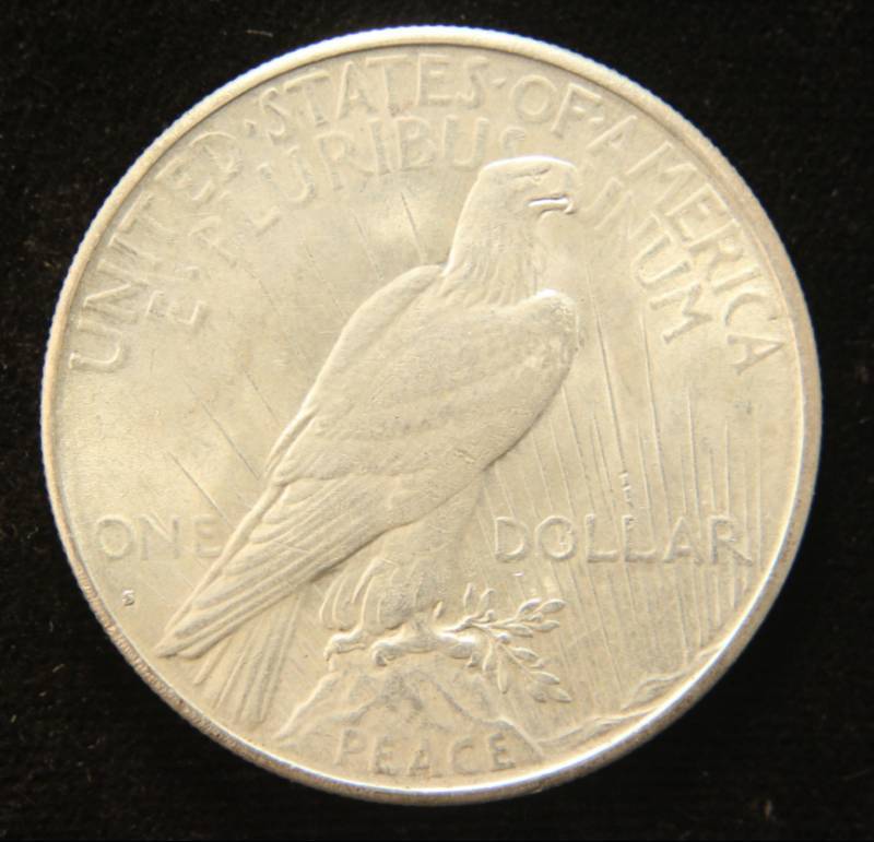 1928-S PEACE SILVER DOLLAR UNC