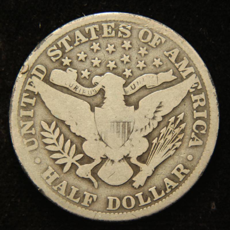 1913 BARBER SILVER HALF DOLLAR BETTER DATE COIN