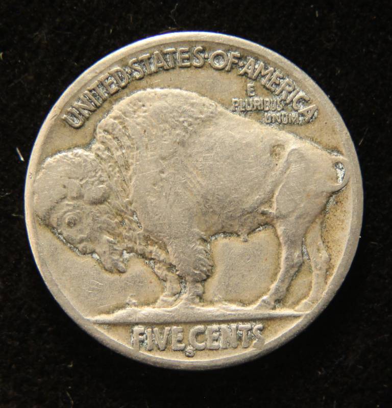 1916-S BUFFALO NICKEL VF