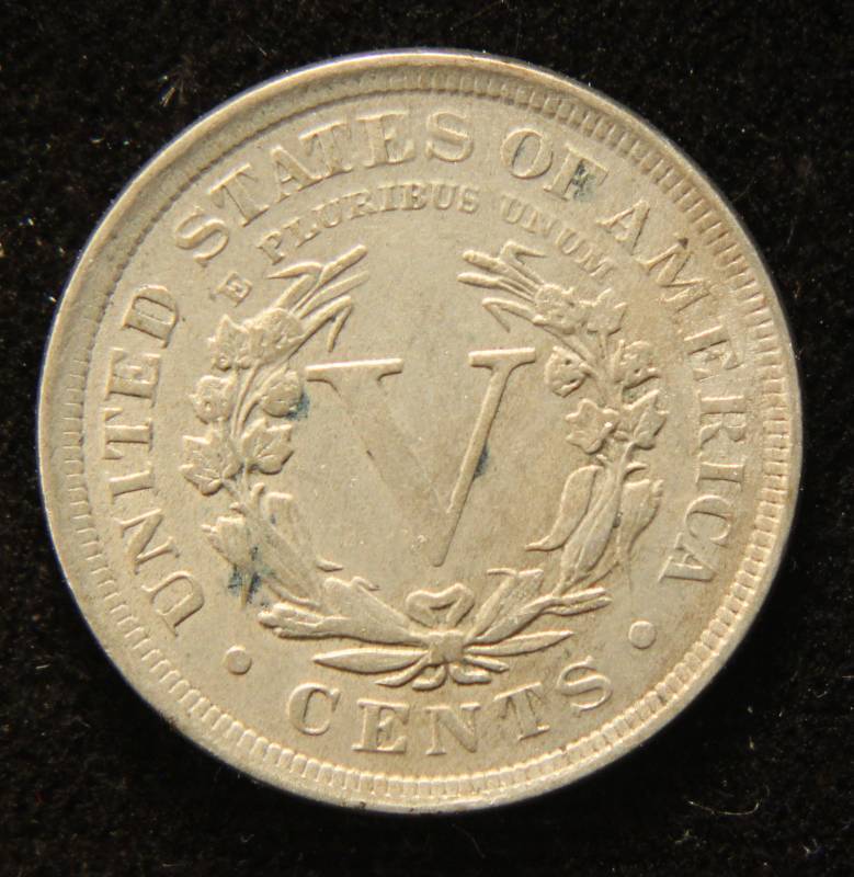1908 US LIBERTY V NICKEL XF