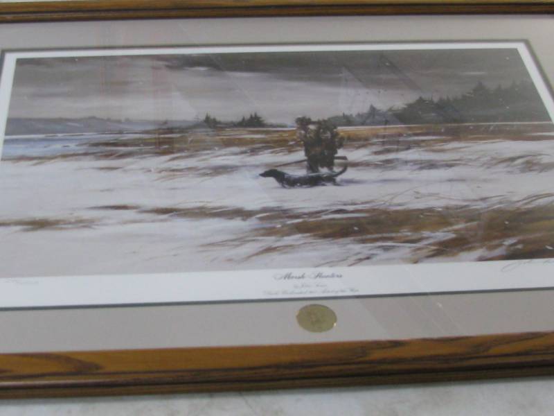 lot 57 image: Marsh Hunters Print