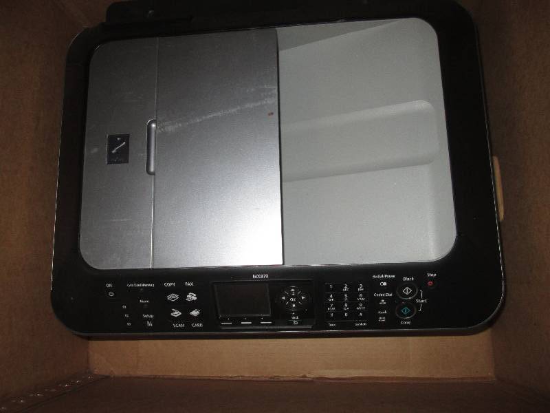 prixma mx870 printer powers on...