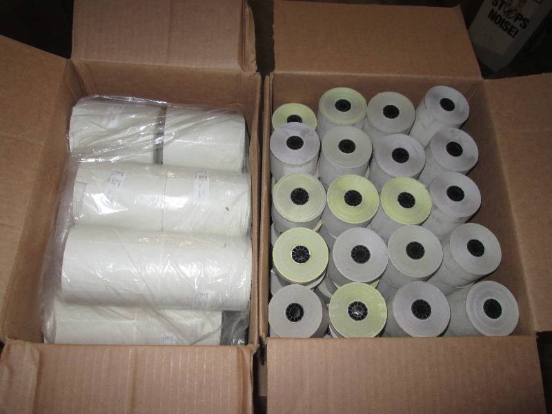 lot of zebra labels and credit card...