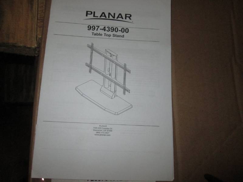 Planair table top stand ...