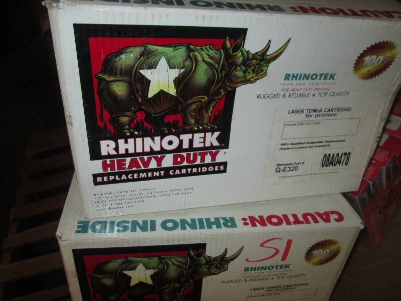 lot of 3 rhino cartridges...