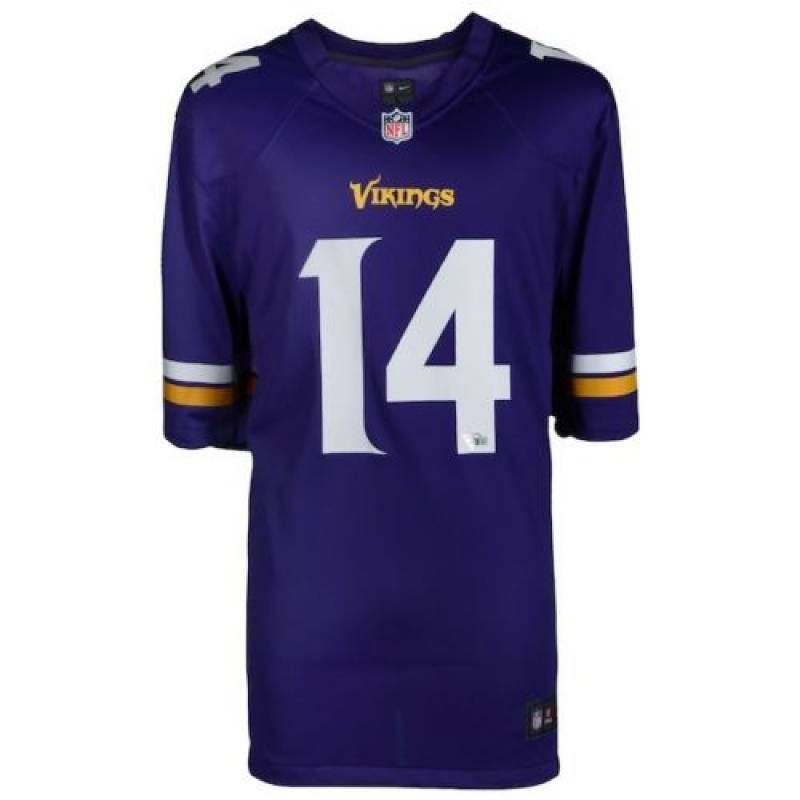 Stefon Diggs Minnesota Vikings Autographed Purple NFL 100 Nike Limited  Jersey