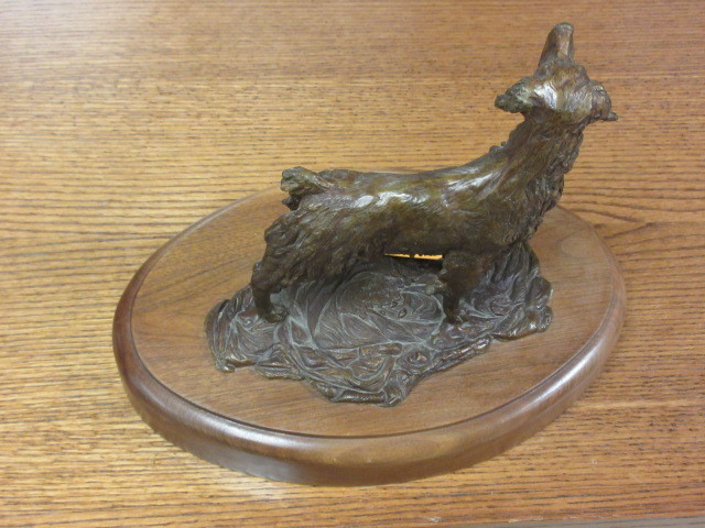 lot 706 image: LIMITED EDITION BRONZE FIGURE  BRITAINYBY BOB WINSHIP