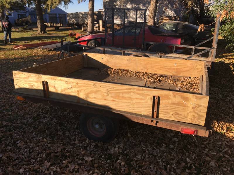 lot 2 image: 8 x 6 Utility Trailer