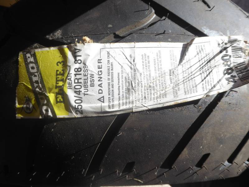 lot 22 image: Brand New Dunlop Elite 3 Rear Motorcycle Tire