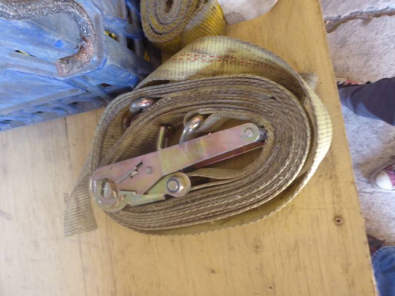 lot 35 image: Ratchet Straps, Straps, Bungees and Rope Lot