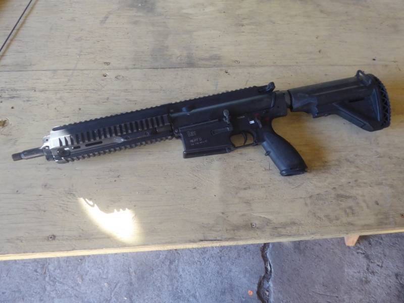 lot 55 image: Heckler & Koch HK417 Full Metal Elite Airsoft AEG Rifle