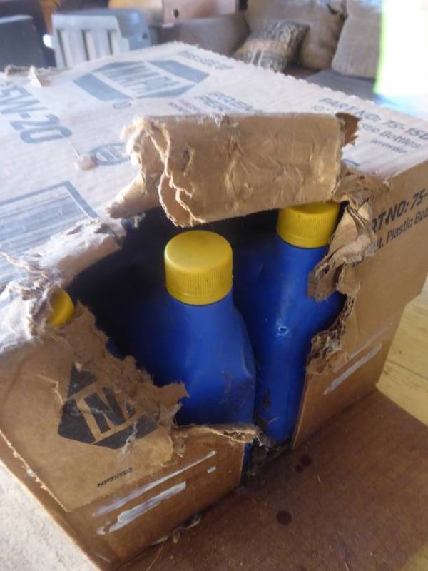 lot 63 image: New Case of Twelve 5W-20 1 Quart Oil