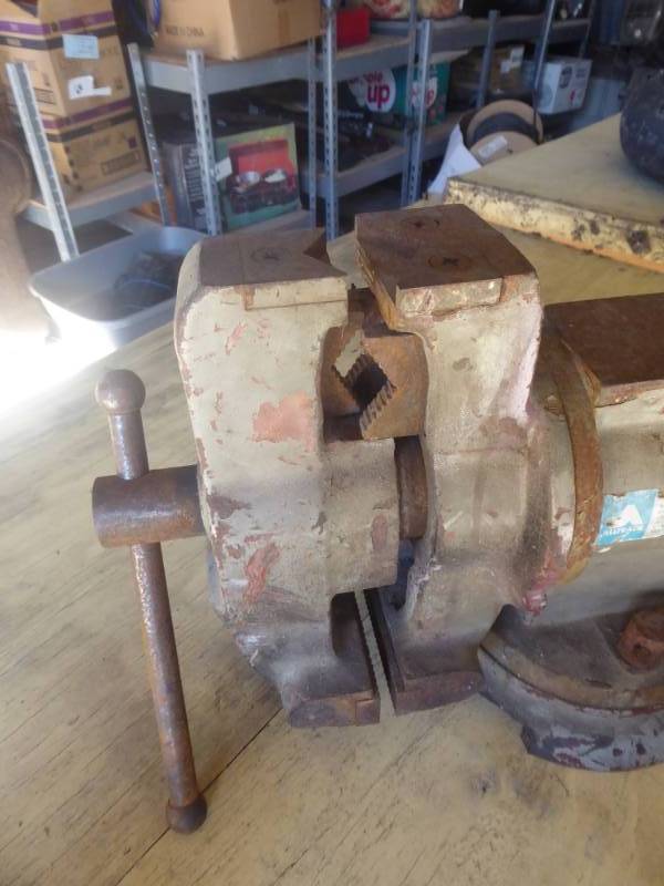lot 95 image: Vise Lot of Two