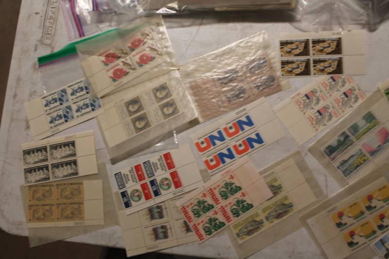 lot 38 image: Stamp Blocks - MNH 50 Year American Legion, Apollo 8, Hope For The Crippled, Woman Suffrage, And More