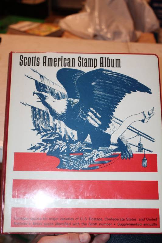 lot 9 image: 1979 Scotts American Stamp Album
