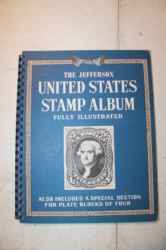 lot 7 image: The Jefferson U.S. Stamp Album