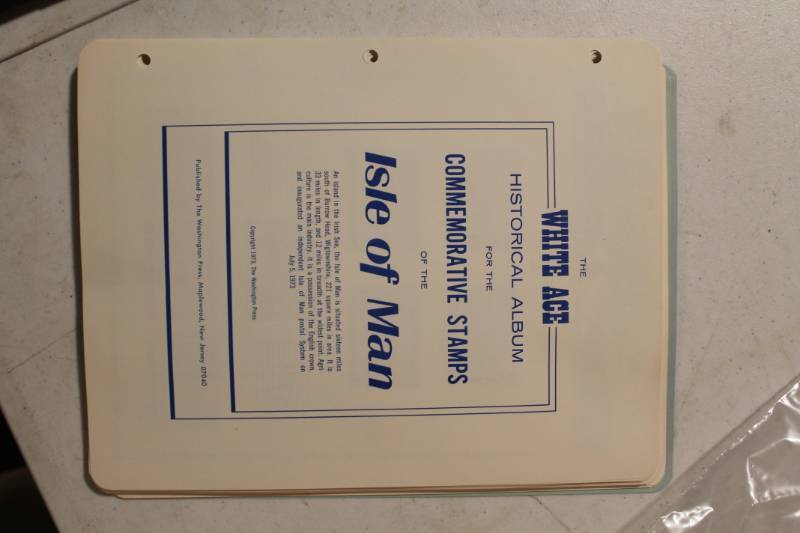 lot 81 image: Isle of Man Stamp Album