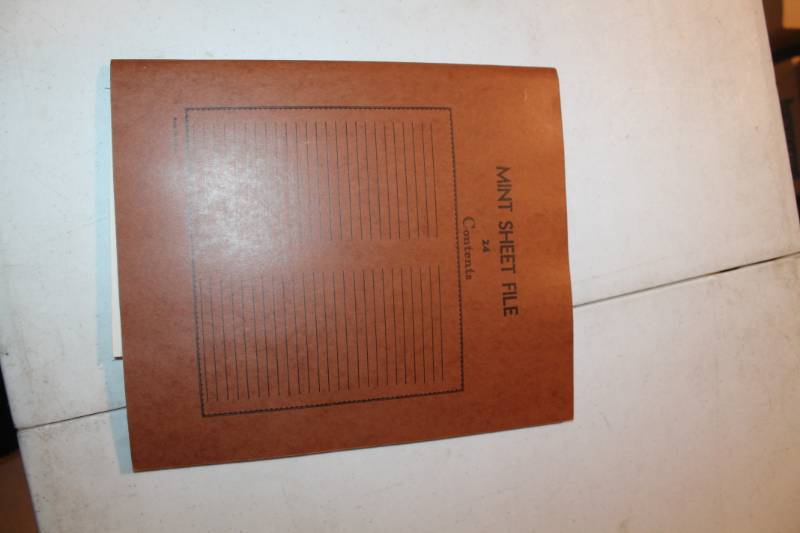 lot 80 image: Mint Sheet File w Sheet Stamps