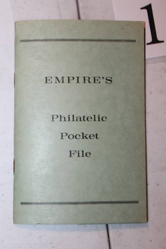 lot 18 image: Empires Philatelic Pocket File Mint Block Book - Jackson, Kennedy, Ford, LaGuardia, And More