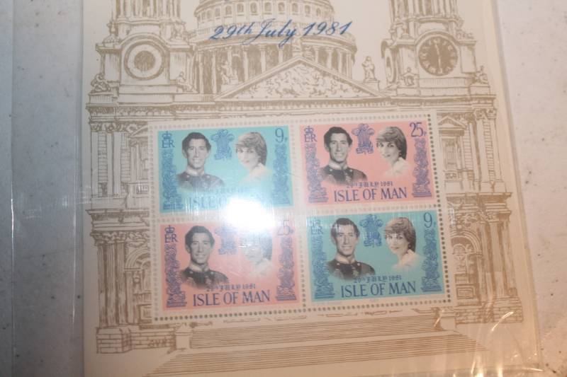 lot 13 image: 29th July 1981 Prince of Wales Commemorative Stamp
