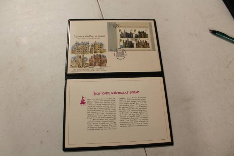 lot 59 image: Legendary British Buildings First Day Covers Collection