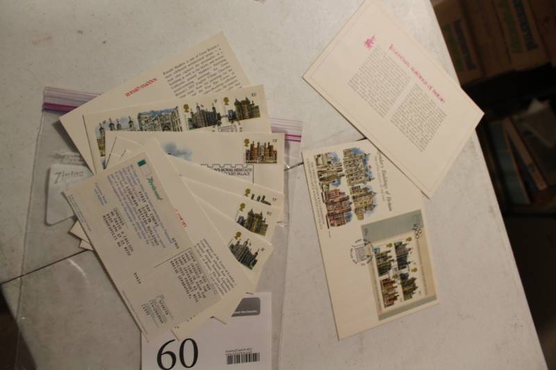 lot 60 image: Legendary British Buildings First Day Covers Collection