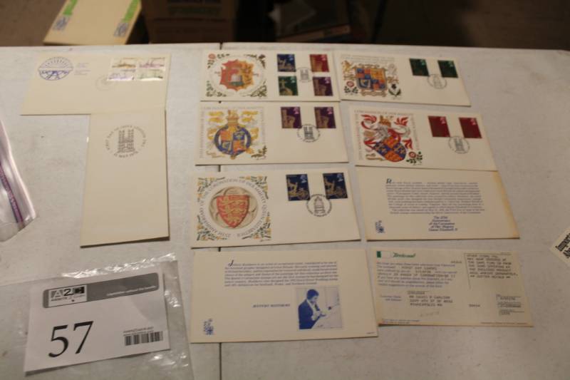 lot 57 image: The 25th Anniversary of Coronation of Her Majesty Queen Elizabeth II First Day Covers Collection