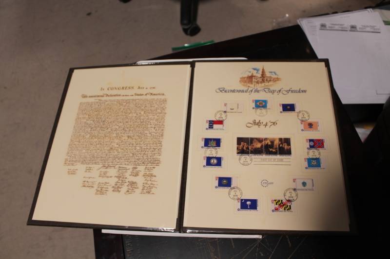 lot 1A image: Bicentennial Day Of Freedom First Day Of Issue Set