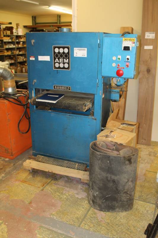 lot 2 image: AEM Narrobelt Sander