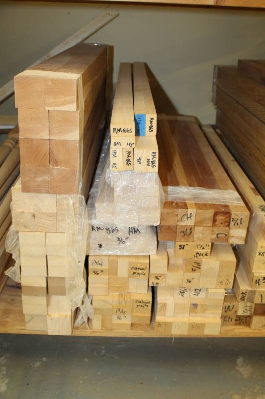 lot 55 image: Square Stair Balusters