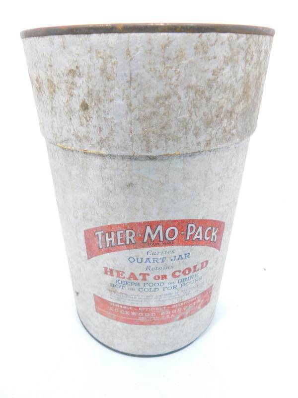 lot 3 image: Vintage Lockwood Products Ther-Mo-Pack-- 1940s