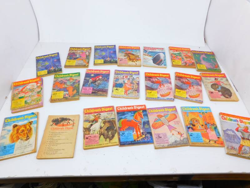 lot 15 image: Twenty Vintage Childrens Digests
