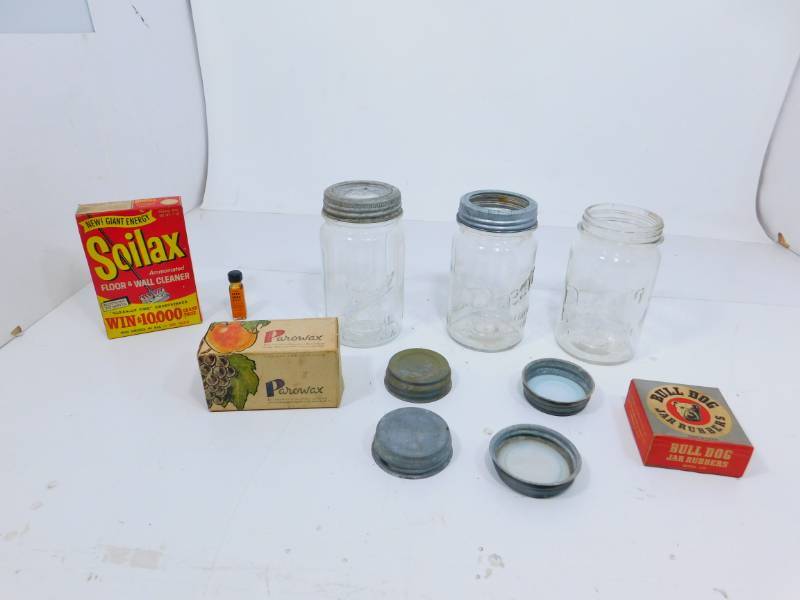 lot 49 image: Vintage Canning Items