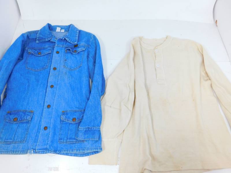 lot 63 image: Wrangler Blue Jean Jacket & Long Sleeved Top