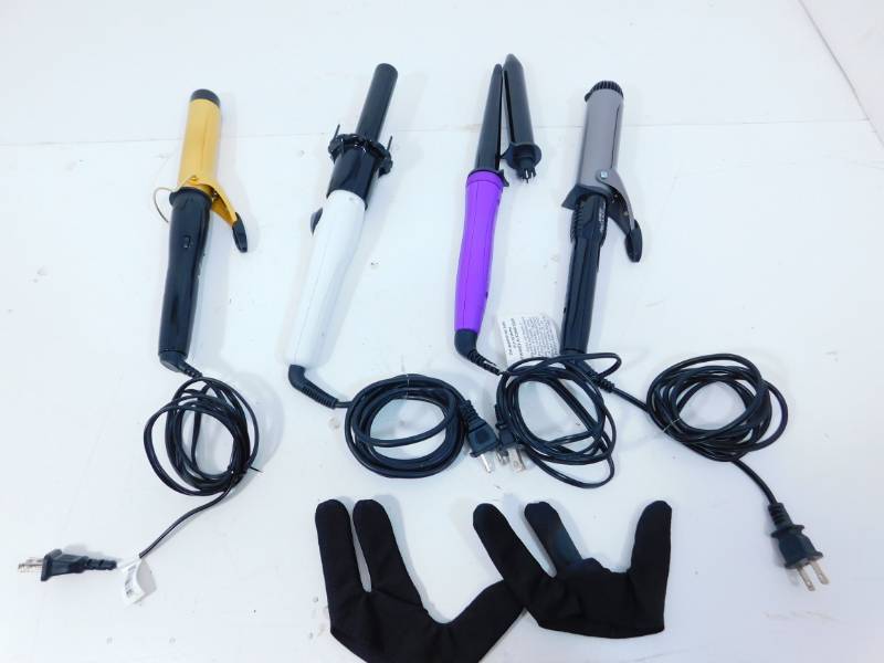 lot 68 image: Four Curling Irons