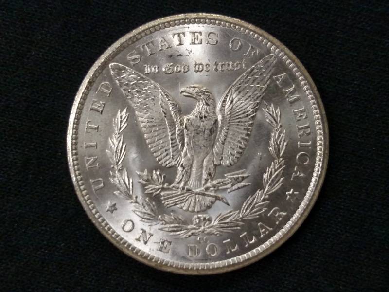 1883 CC MS63 Morgan Silver Dollar...
