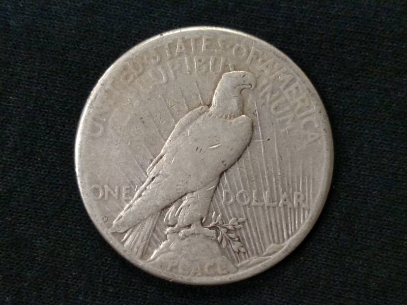 1922 S Peace Silver Dollar...