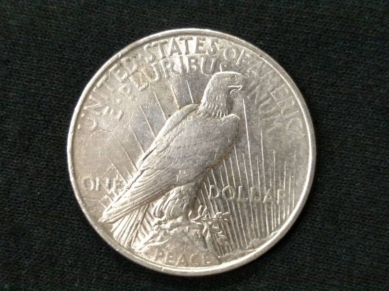 1923 D Peace Silver Dollar...