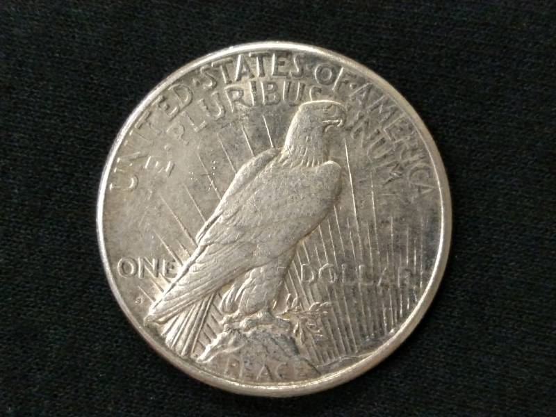 1923 S Peace Silver Dollar...
