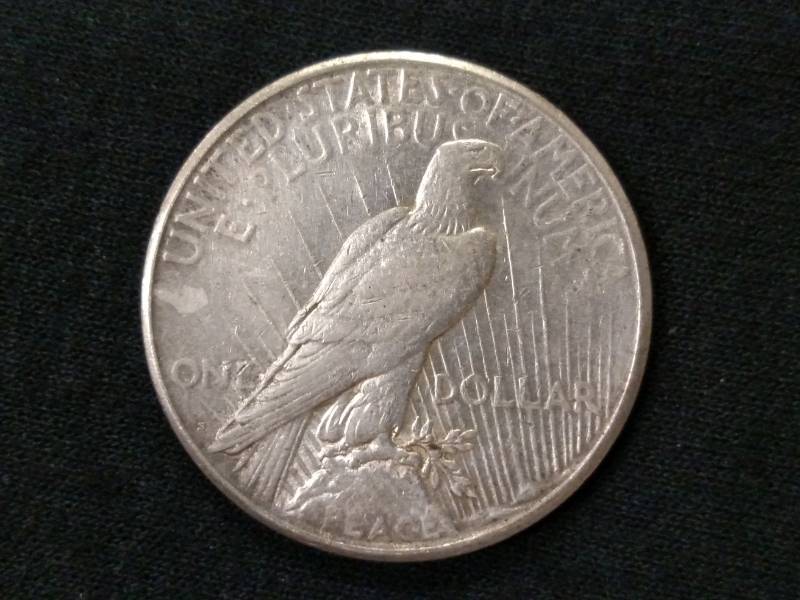 1924 S Peace Silver Dollar...