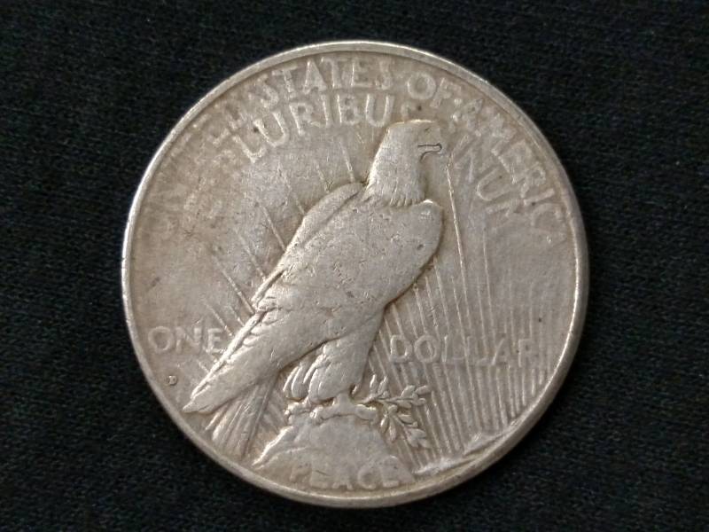 1934 D Peace Silver Dollar...