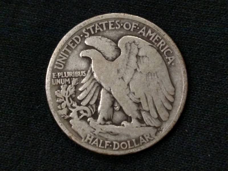 1920 Walking Liberty Silver Half Do...