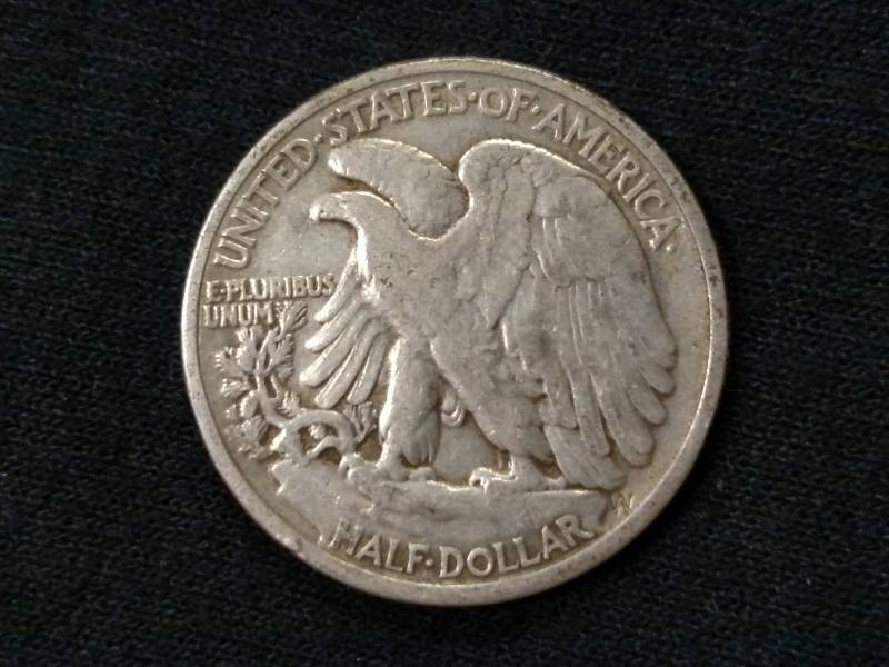 1934 Walking Liberty Silver Half Do...