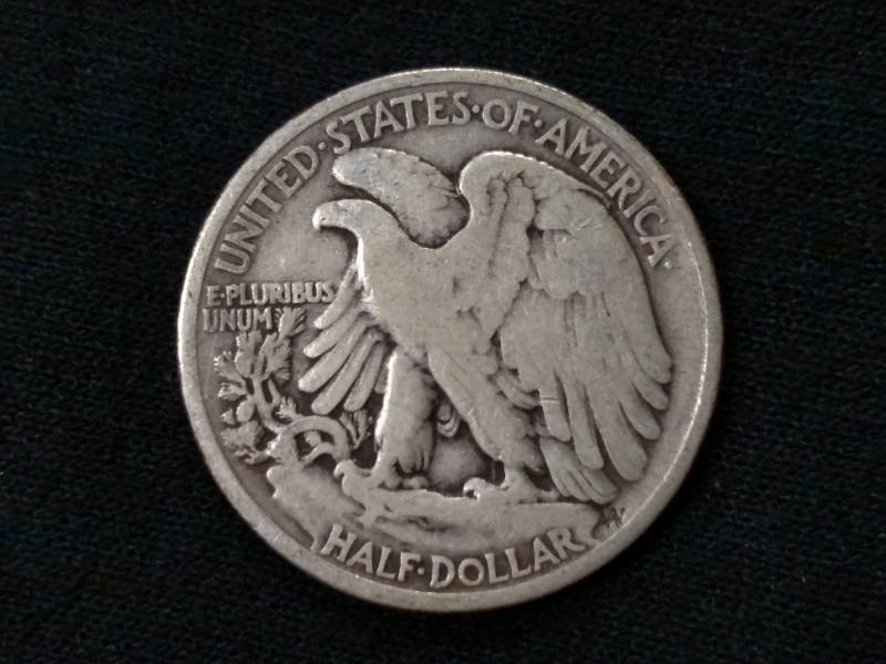 1935 Walking Liberty Silver Half Do...