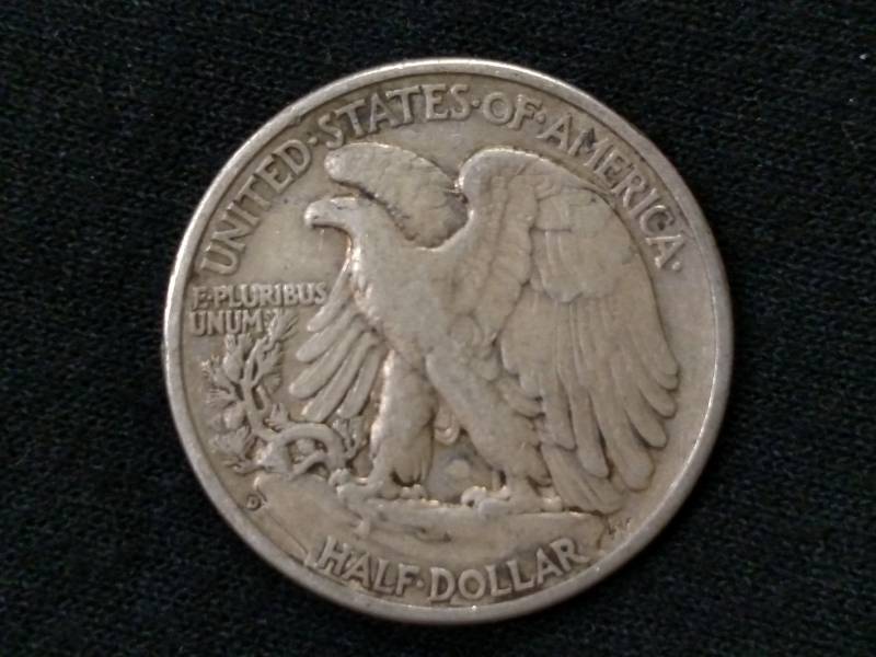1939 D Walking Liberty Silver Half ...