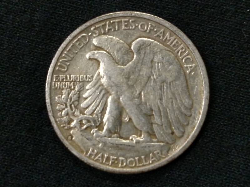 1940 S Walking Liberty Silver Half ...