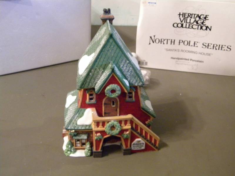 lot 6 image: Dept. 56  Santas Rooming House